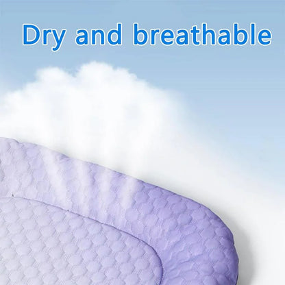 🧊Pet Cooling Pad Mat for Dogs and Cats - 🐕Ice Silk Summer Cool Bed Blanket in Gradient Colours