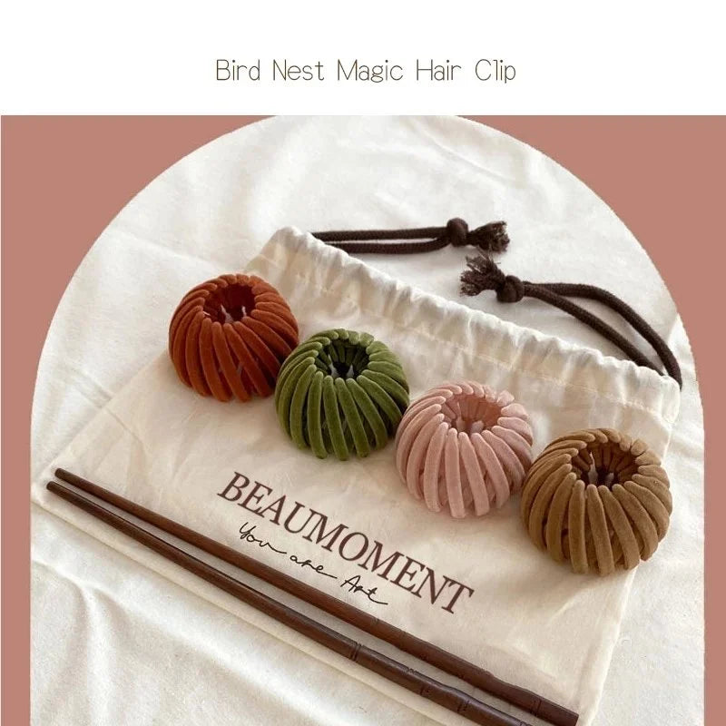 🔥Last Day 49% OFF🌺Bird Nest Magic Hair Clip
