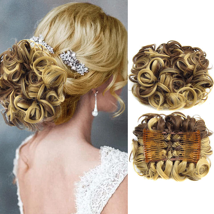 🌲Early Christmas Sale 49% OFF🎁Messy Curly Dish Bun