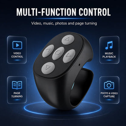 🔥Last Day 59% OFF⚡Fingertip Wireless Bluetooth Remote Control