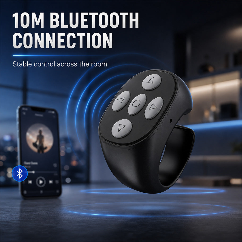 🔥Last Day 59% OFF⚡Fingertip Wireless Bluetooth Remote Control
