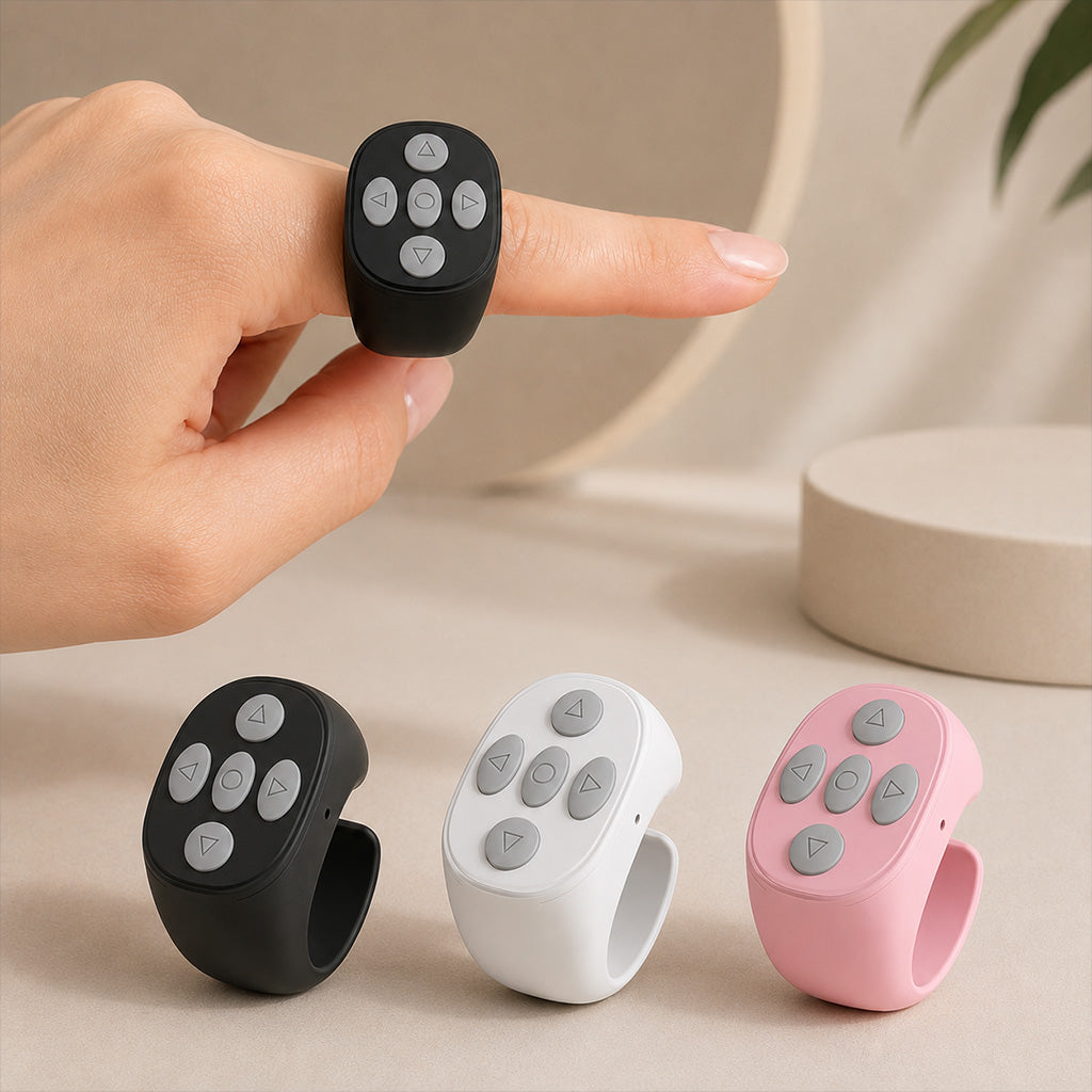 🔥Last Day 59% OFF⚡Fingertip Wireless Bluetooth Remote Control