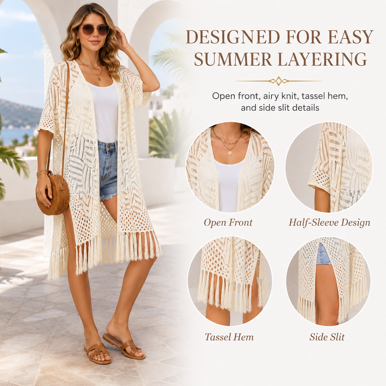 🔥Last Day 59% OFF🏆2026 Women's Lightweight Knit Cardigan