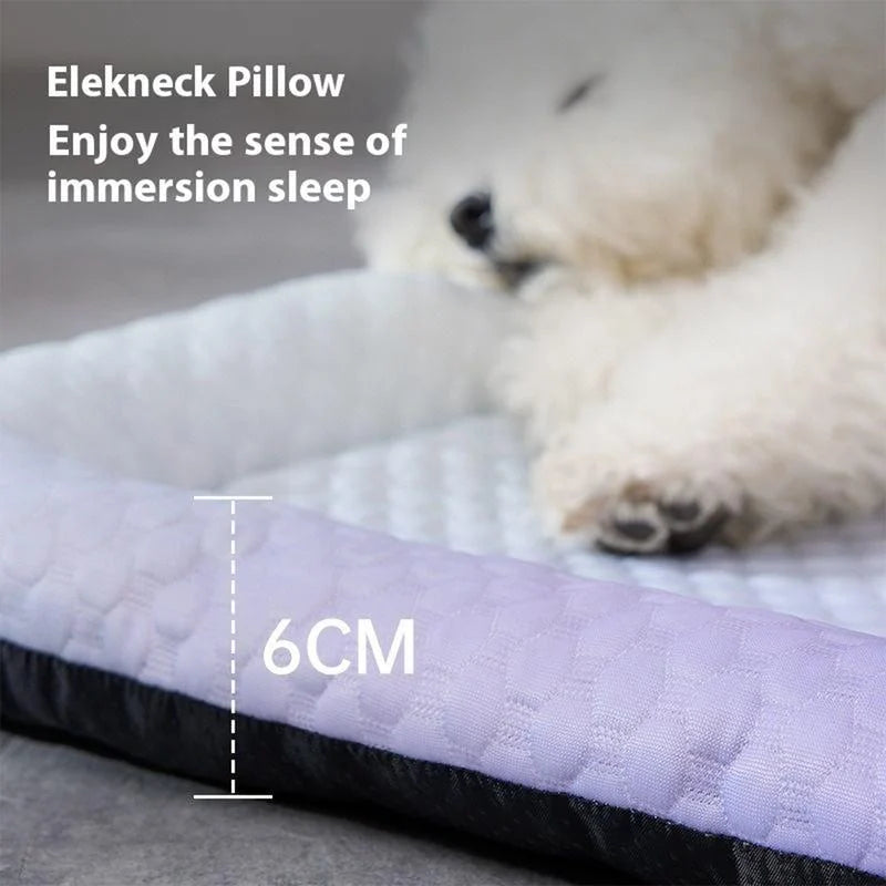 🧊Pet Cooling Pad Mat for Dogs and Cats - 🐕Ice Silk Summer Cool Bed Blanket in Gradient Colours