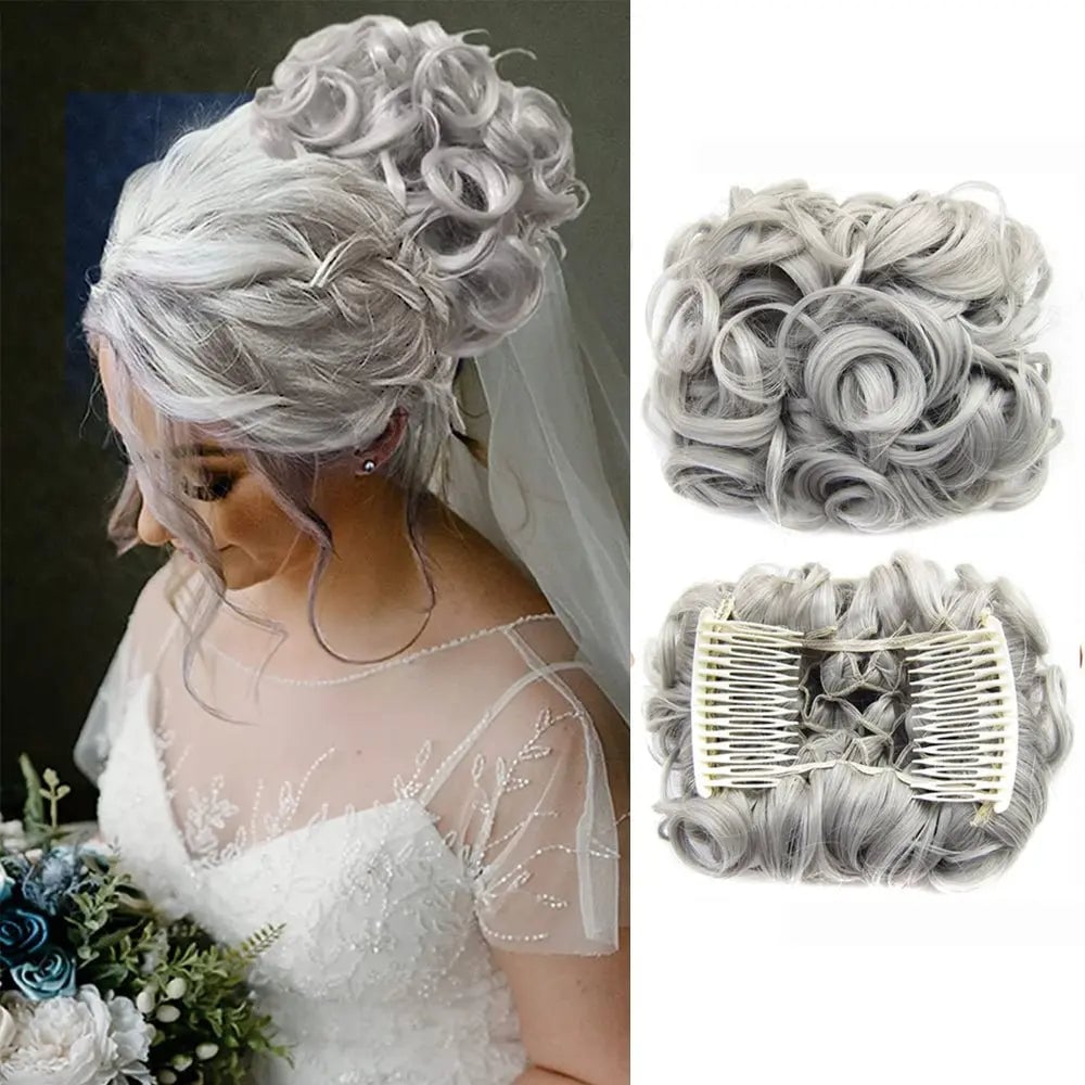 🌲Early Christmas Sale 49% OFF🎁Messy Curly Dish Bun