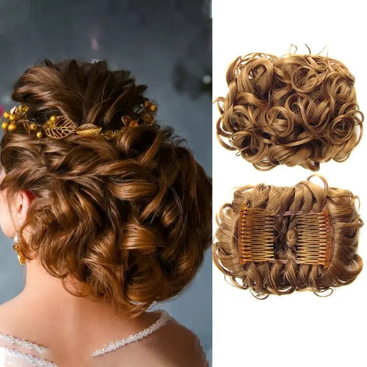 🌲Early Christmas Sale 49% OFF🎁Messy Curly Dish Bun