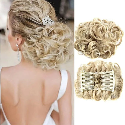 🌲Early Christmas Sale 49% OFF🎁Messy Curly Dish Bun